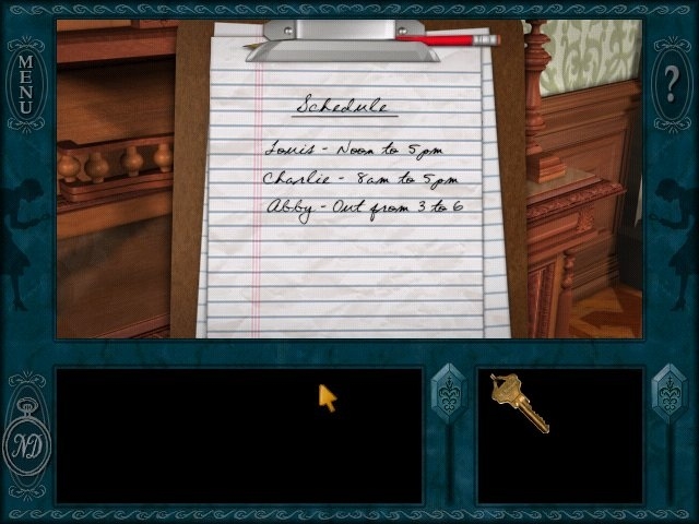 Скриншот из игры Nancy Drew: Message in a Haunted Mansion под номером 13
