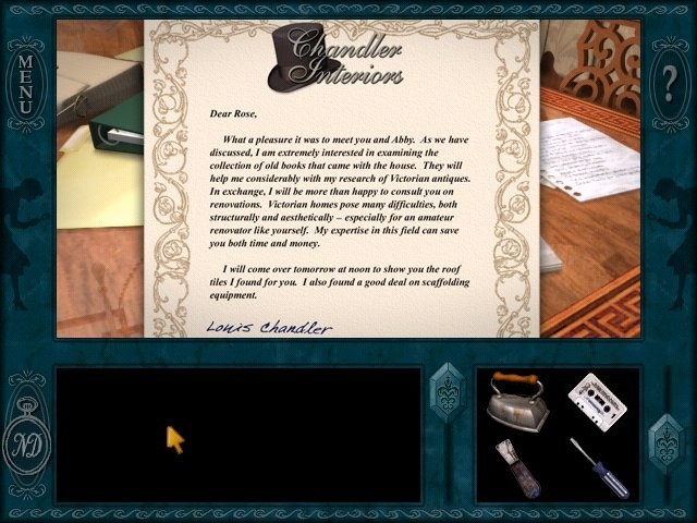 Скриншот из игры Nancy Drew: Message in a Haunted Mansion под номером 46