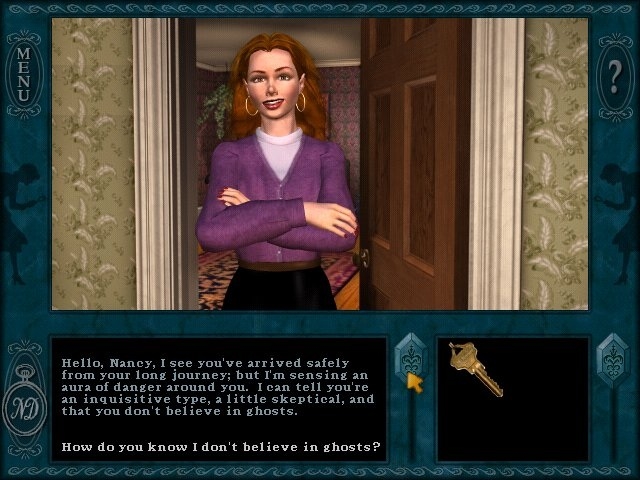 Скриншот из игры Nancy Drew: Message in a Haunted Mansion под номером 8