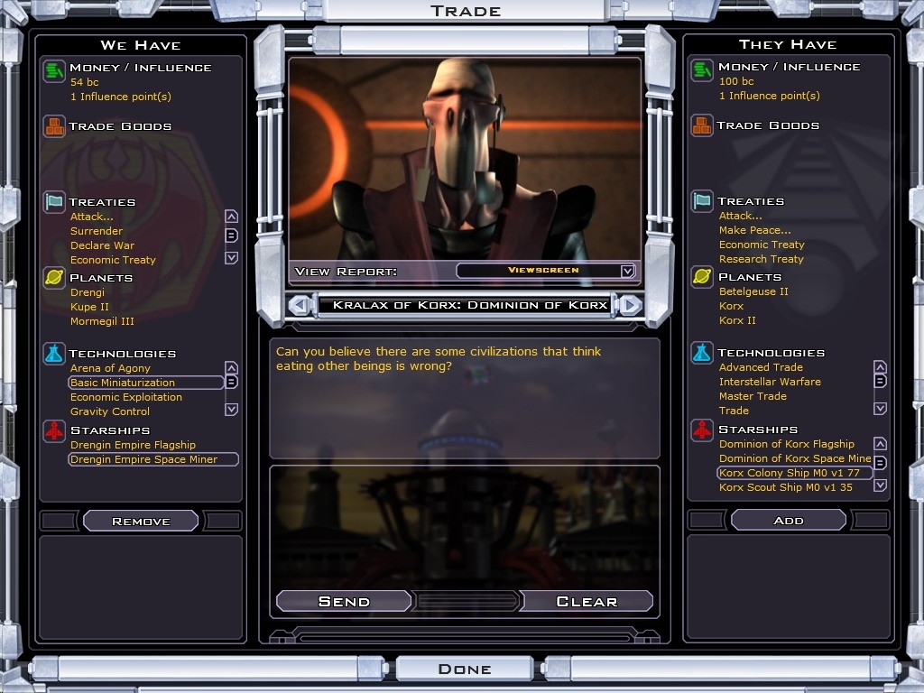Скриншот из игры Galactic Civilizations 2: Twilight of the Arnor под номером 10