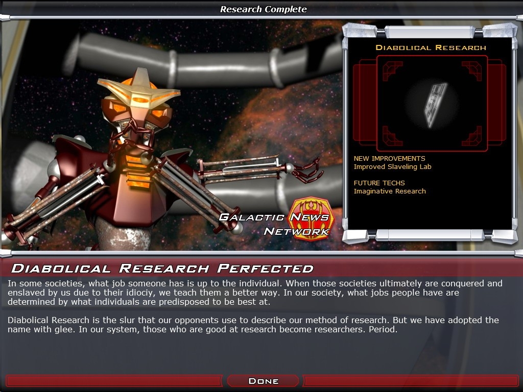 Скриншот из игры Galactic Civilizations 2: Twilight of the Arnor под номером 11