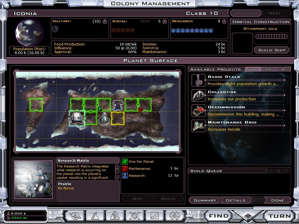 Скриншот из игры Galactic Civilizations 2: Twilight of the Arnor под номером 12