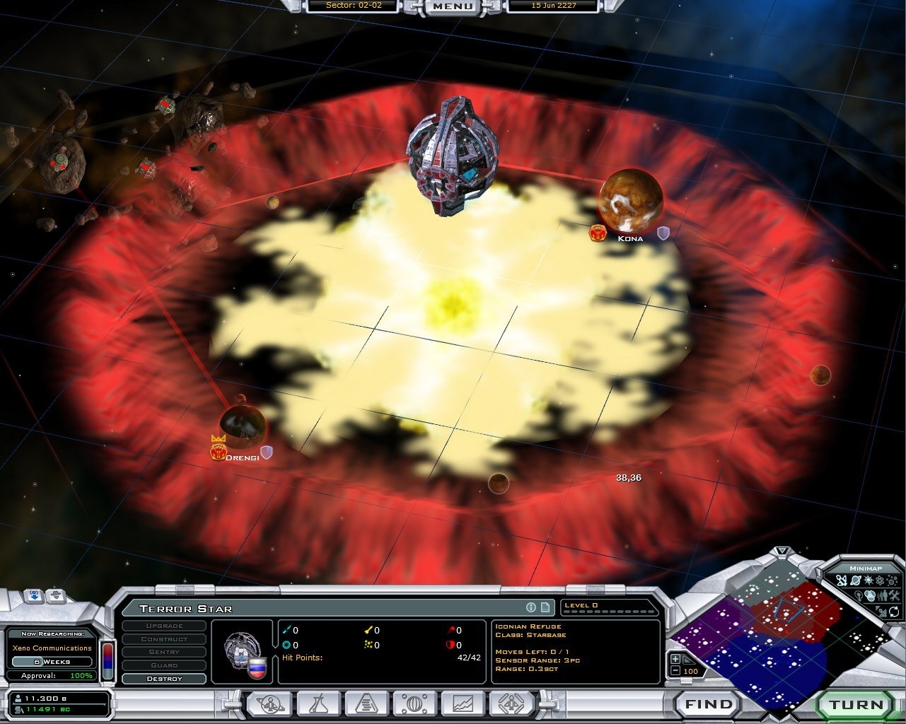 Скриншот из игры Galactic Civilizations 2: Twilight of the Arnor под номером 19