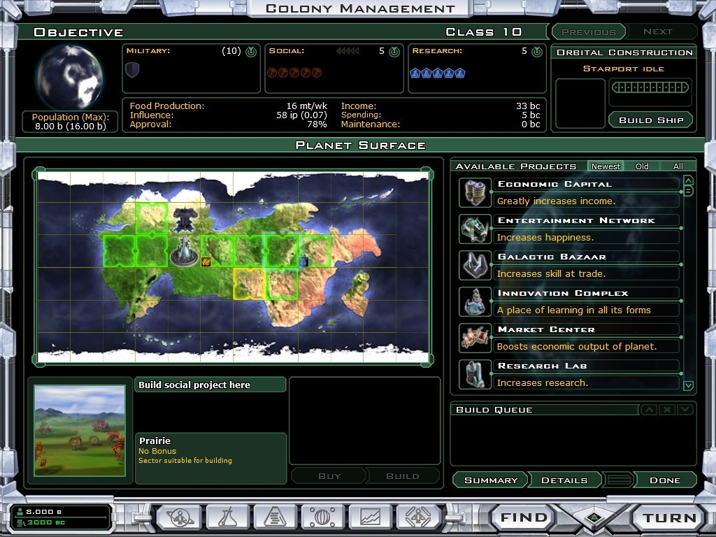 Скриншот из игры Galactic Civilizations 2: Twilight of the Arnor под номером 5