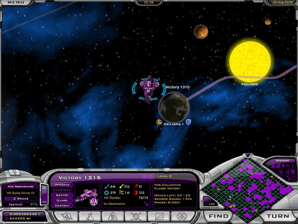 Скриншот из игры Galactic Civilizations 2: Dread Lords под номером 19