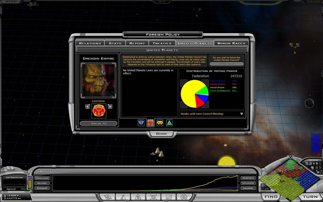 Скриншот из игры Galactic Civilizations 2: Dread Lords под номером 6