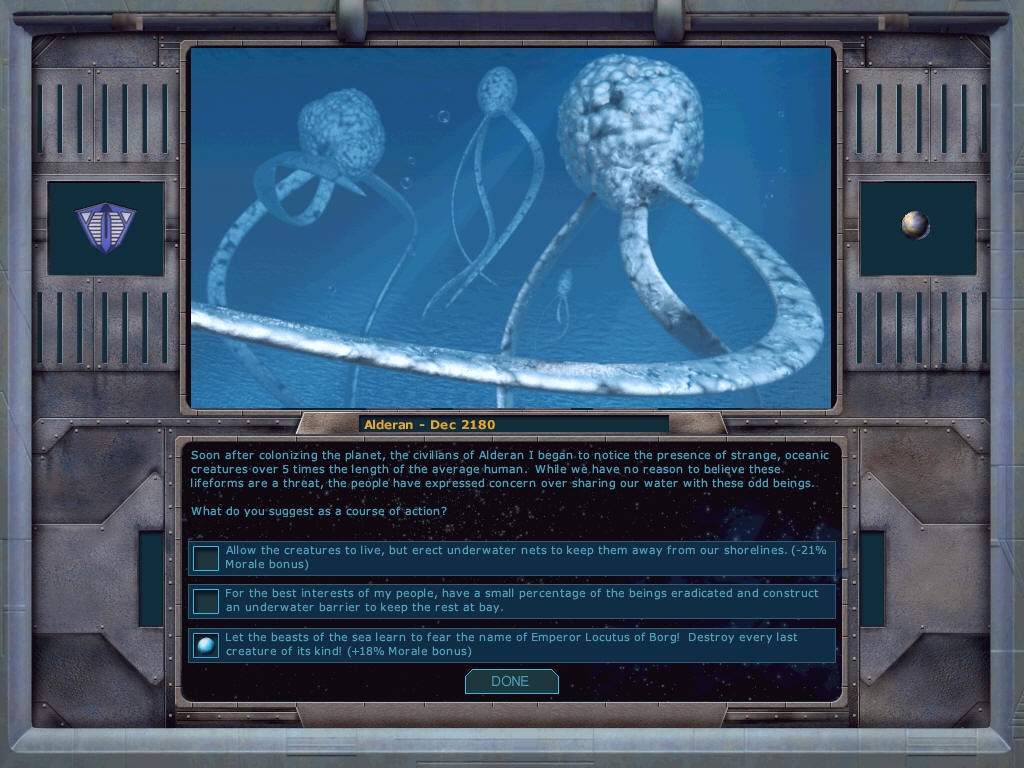 Скриншот из игры Galactic Civilizations под номером 17
