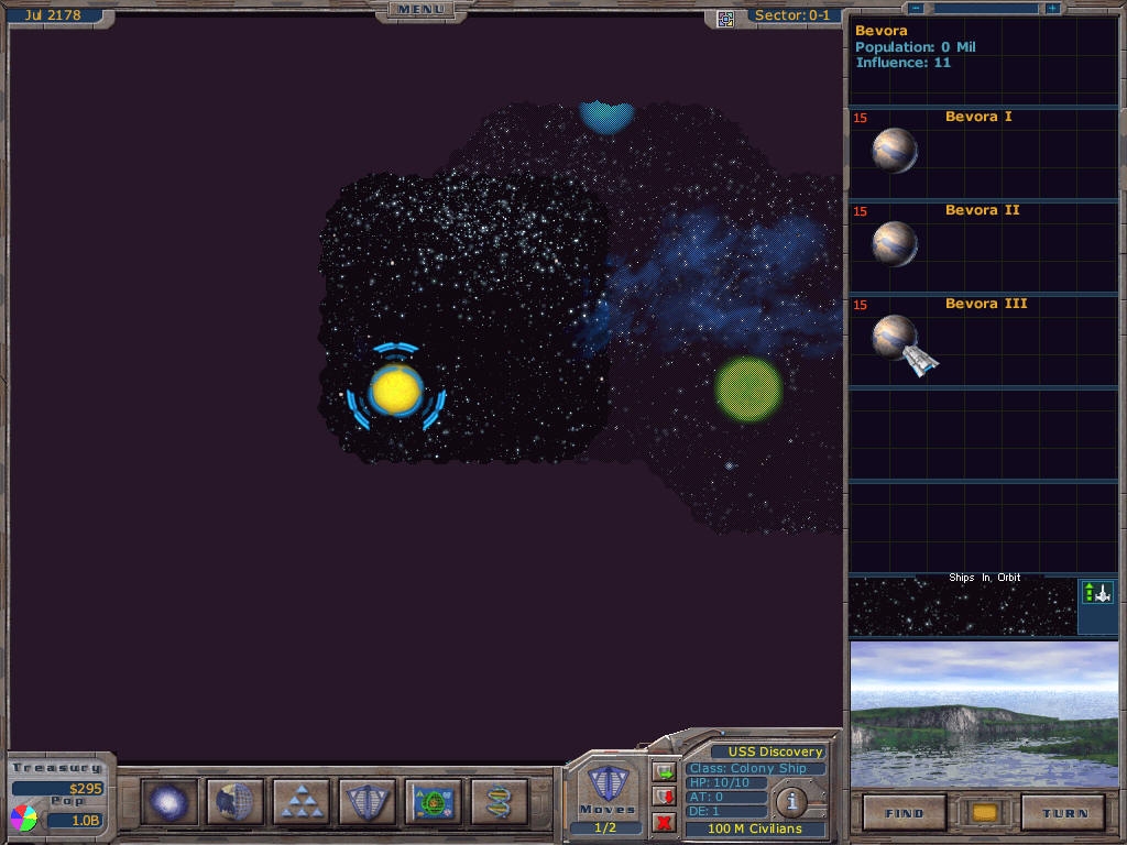 Скриншот из игры Galactic Civilizations под номером 20