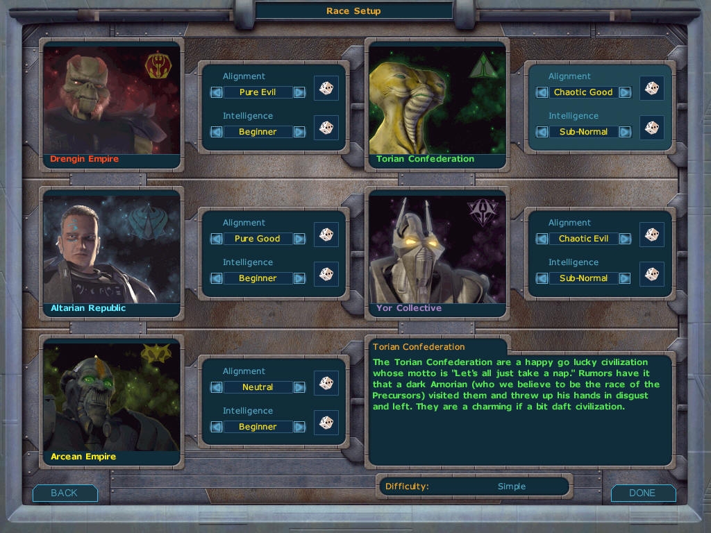 Скриншот из игры Galactic Civilizations под номером 24