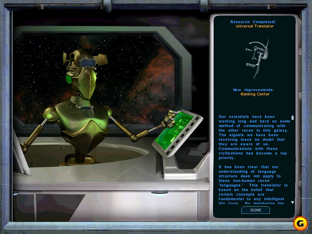 Скриншот из игры Galactic Civilizations под номером 5