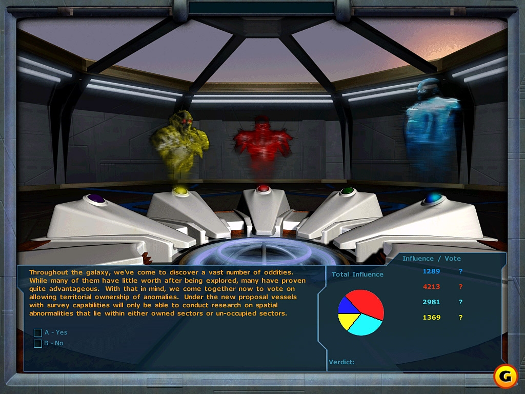 Скриншот из игры Galactic Civilizations под номером 7