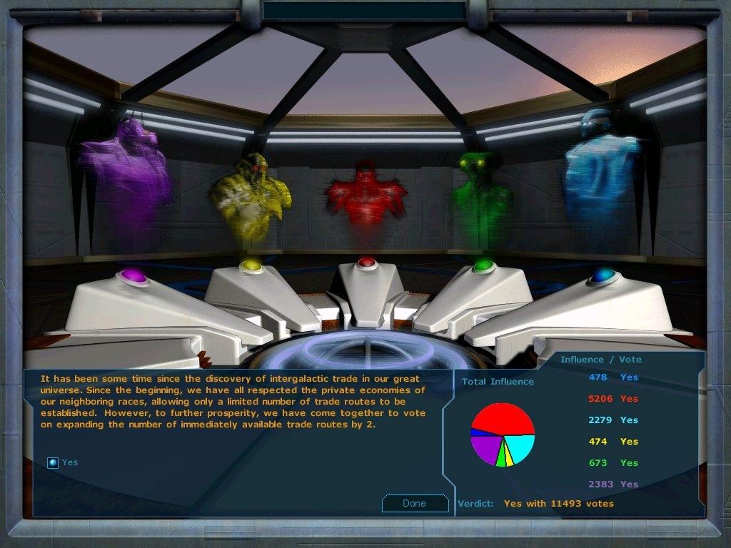 Скриншот из игры Galactic Civilizations (2003) под номером 1