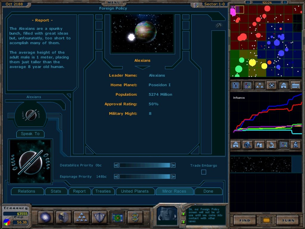 Скриншот из игры Galactic Civilizations (2003) под номером 16