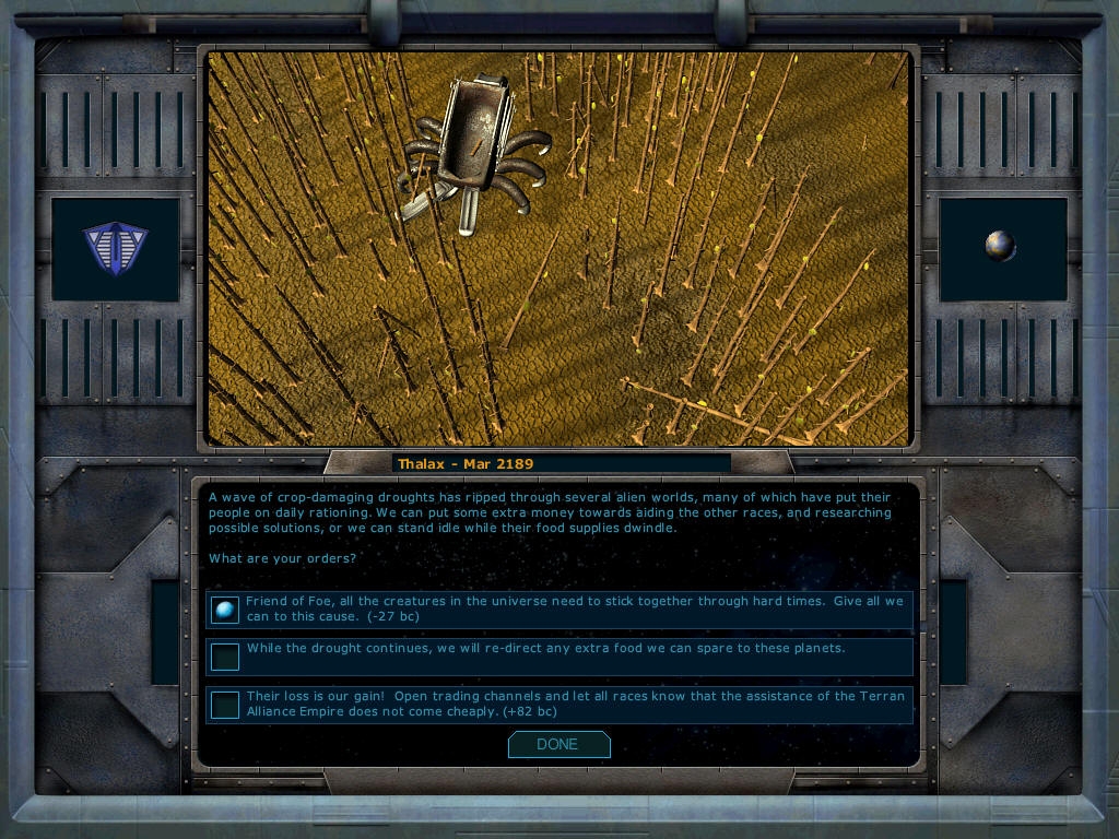 Скриншот из игры Galactic Civilizations: Altarian Prophecy под номером 10