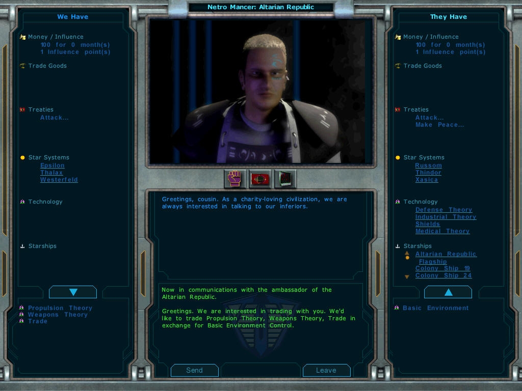 Скриншот из игры Galactic Civilizations: Altarian Prophecy под номером 4