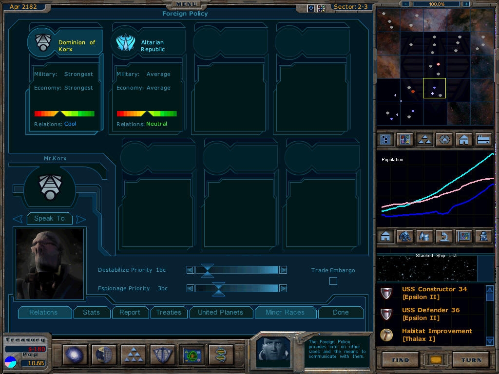 Скриншот из игры Galactic Civilizations: Altarian Prophecy под номером 7