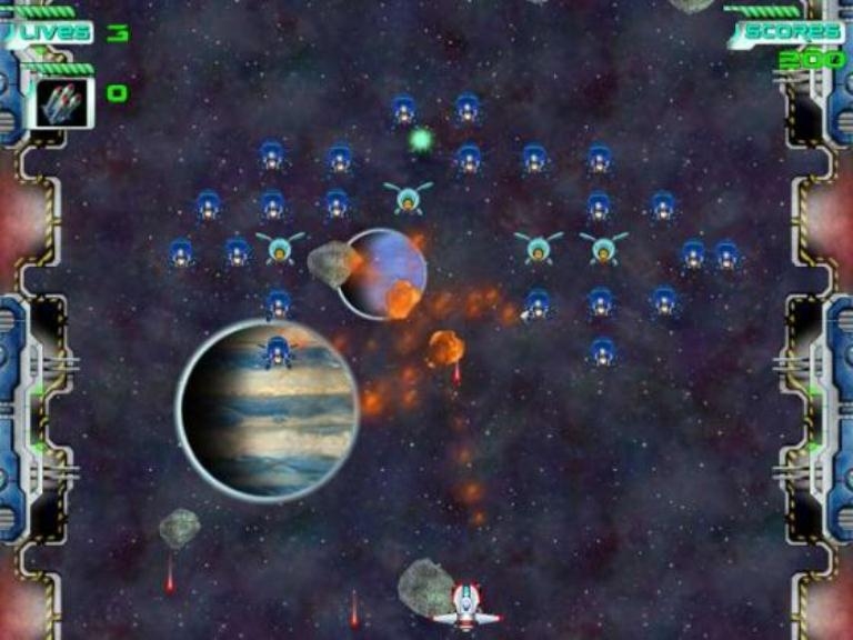 Скриншот из игры Galaxy Invaders под номером 4