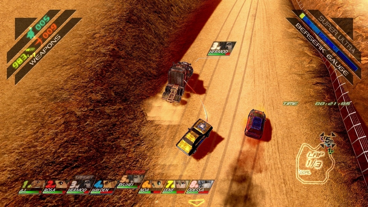 Скриншот из игры Fuel Overdose под номером 12
