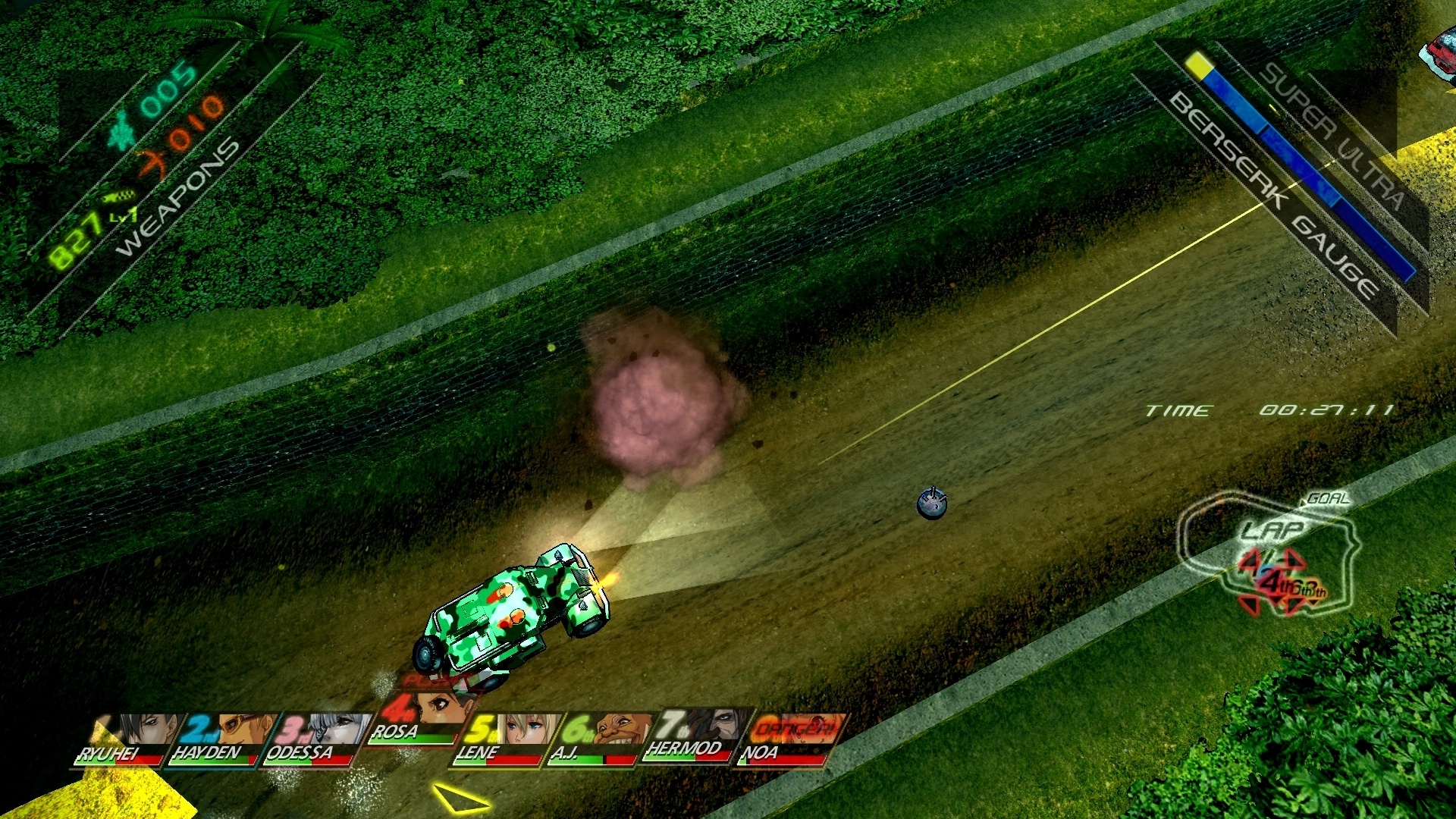 Скриншот из игры Fuel Overdose под номером 34