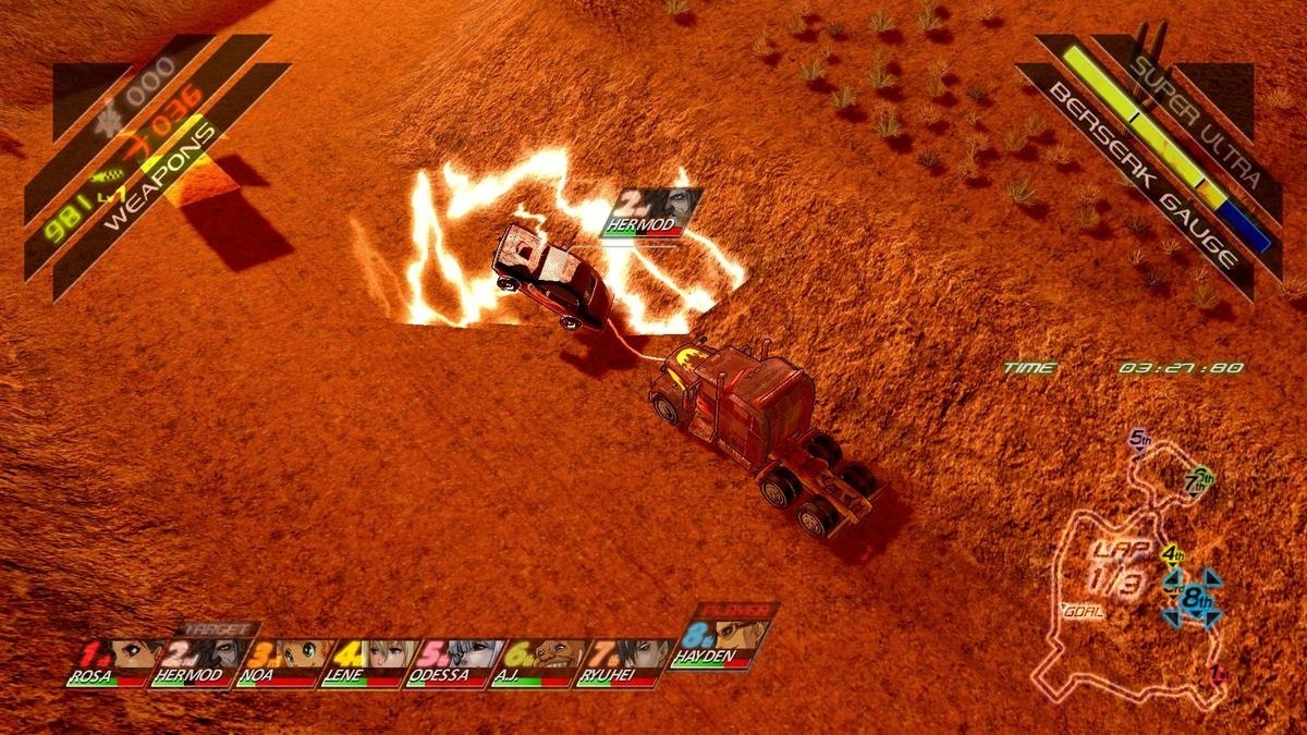 Скриншот из игры Fuel Overdose под номером 6