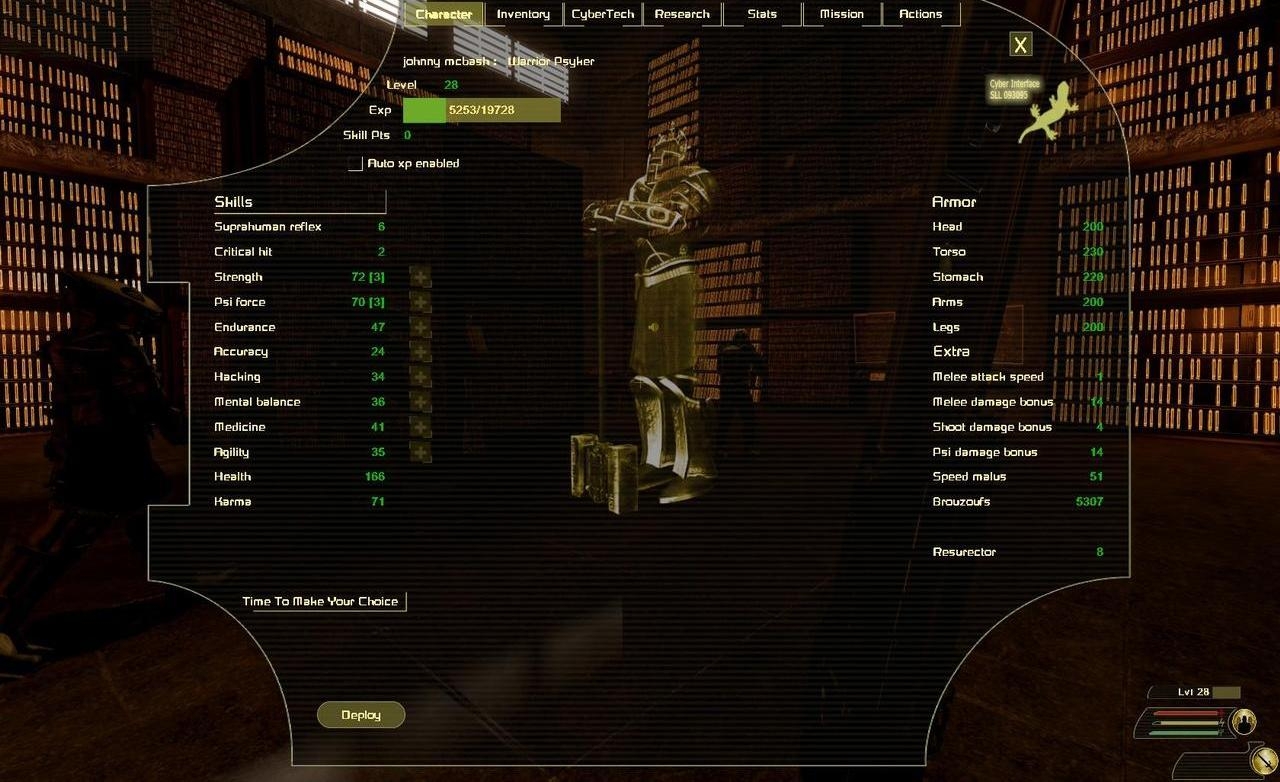 Скриншот из игры E.Y.E.: Divine Cybermancy под номером 29