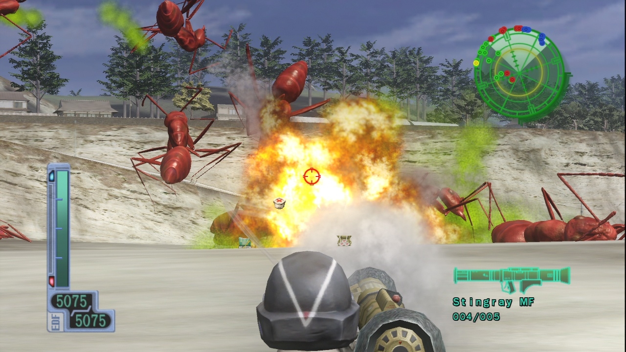 Скриншот из игры Earth Defense Force 2017 под номером 3