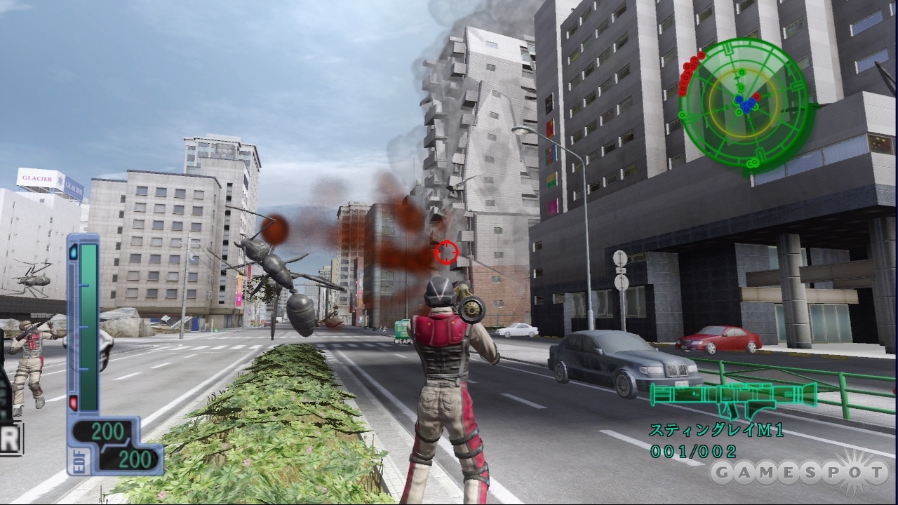 Скриншот из игры Earth Defense Force 2017 под номером 35