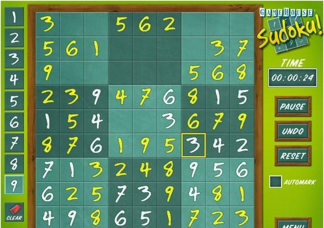 Скриншот из игры GameHouse Sudoku! под номером 2