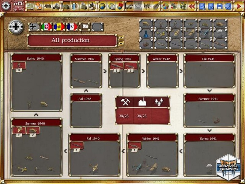 Скриншот из игры Gary Grigsby’s World at War под номером 9