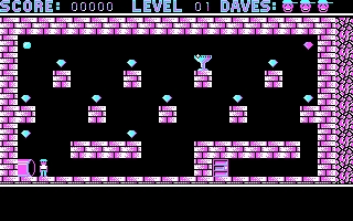 Скриншот из игры Dangerous Dave под номером 13