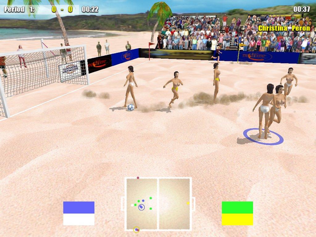 Скриншот из игры Babes & Balls Xtreme Beach Soccer & Volleyball под номером 3