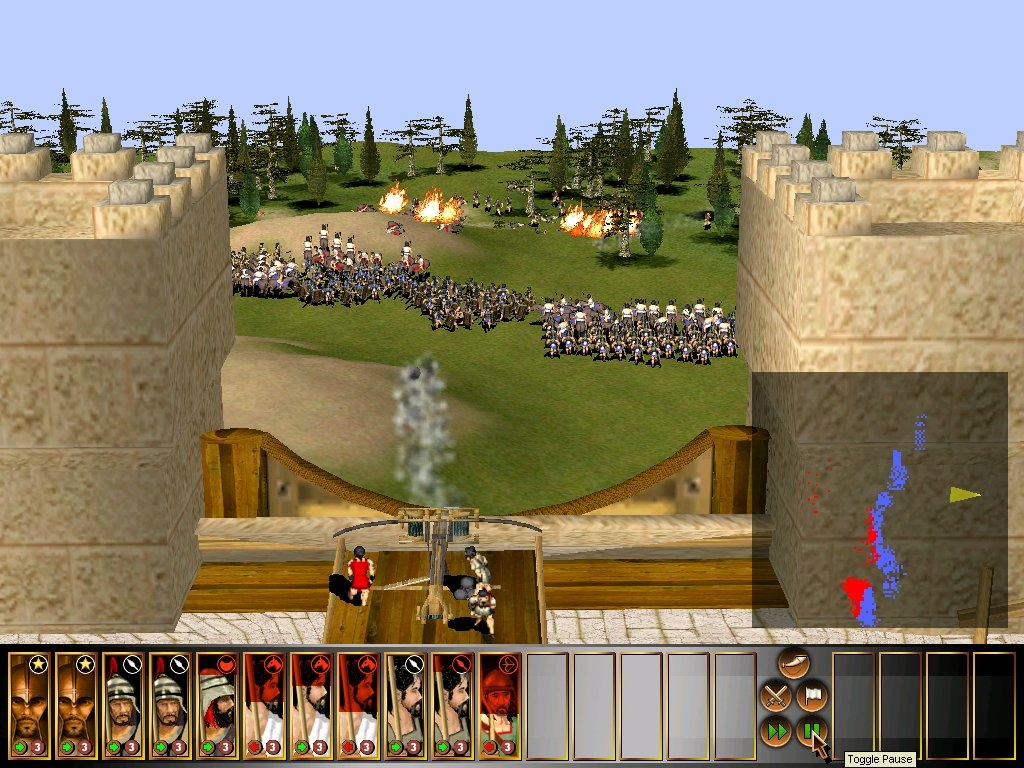 Скриншот из игры Gates of Troy под номером 1