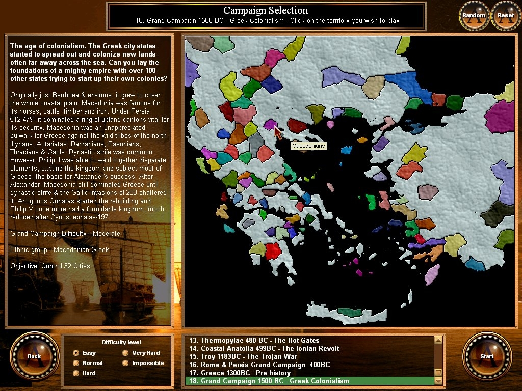 Скриншот из игры Gates of Troy под номером 8