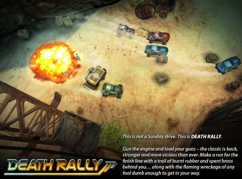 Скриншот из игры Death Rally (2011) под номером 1