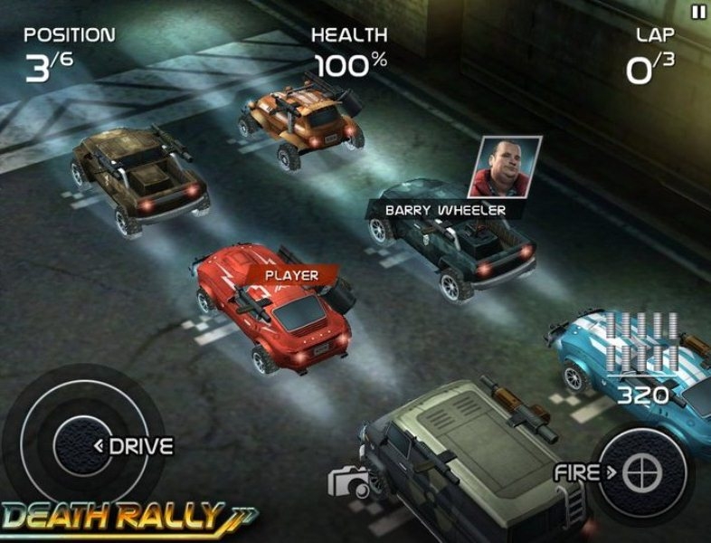 Скриншот из игры Death Rally (2011) под номером 2
