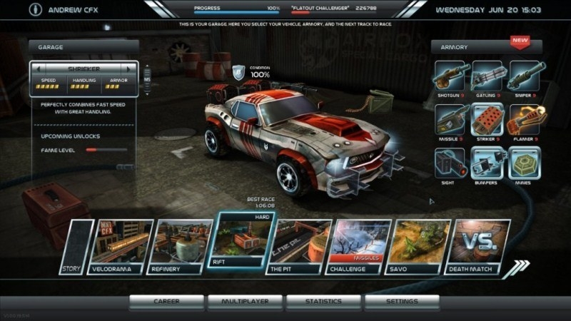 Скриншот из игры Death Rally (2011) под номером 28