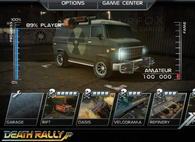 Скриншот из игры Death Rally (2011) под номером 3