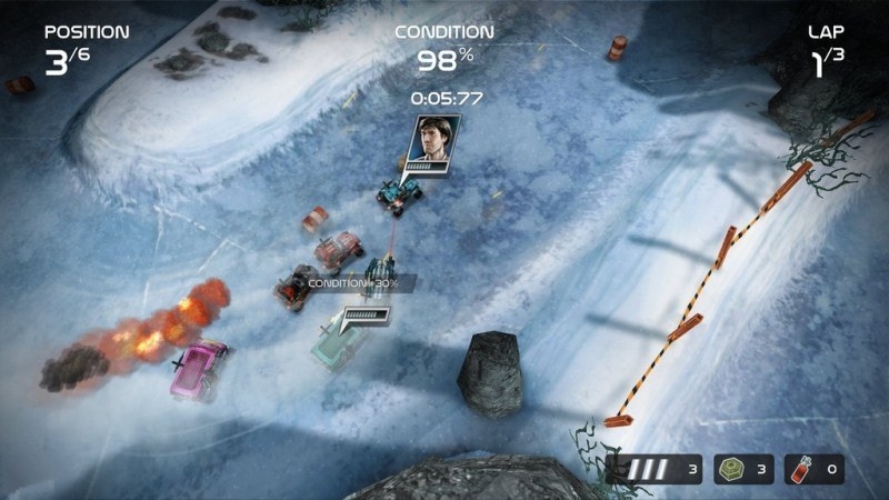 Скриншот из игры Death Rally (2011) под номером 31