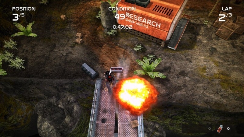 Скриншот из игры Death Rally (2011) под номером 34
