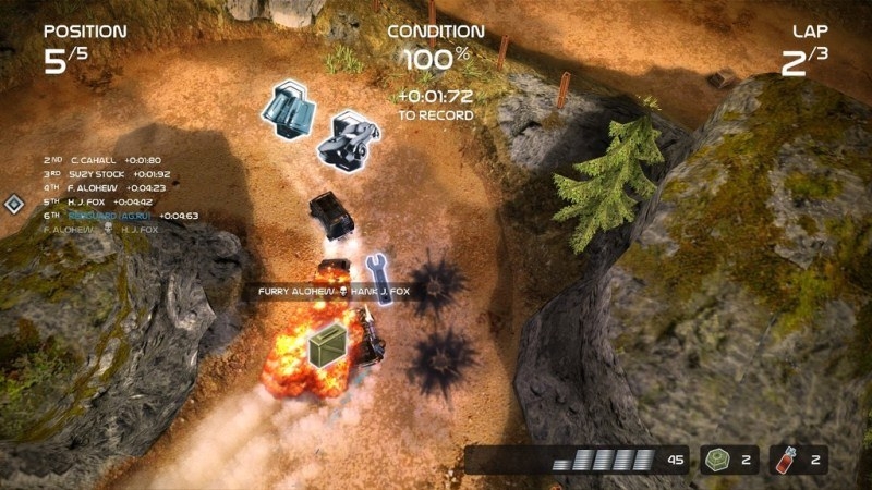 Скриншот из игры Death Rally (2011) под номером 35