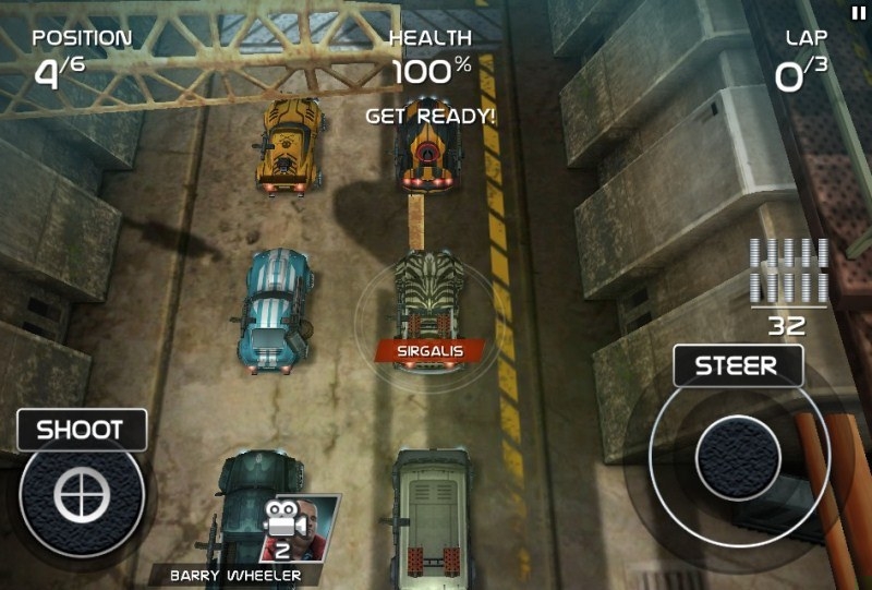 Скриншот из игры Death Rally (2011) под номером 5