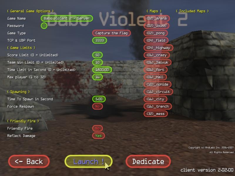 Скриншот из игры Babo Violent 2 под номером 10