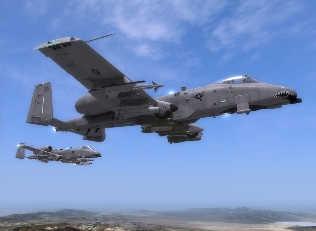 Скриншот из игры Digital Combat Simulator: A-10C Warthog под номером 14