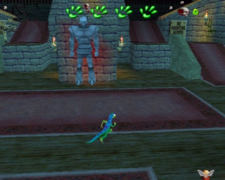 Скриншот из игры Gex 3D: Enter the Gecko под номером 1