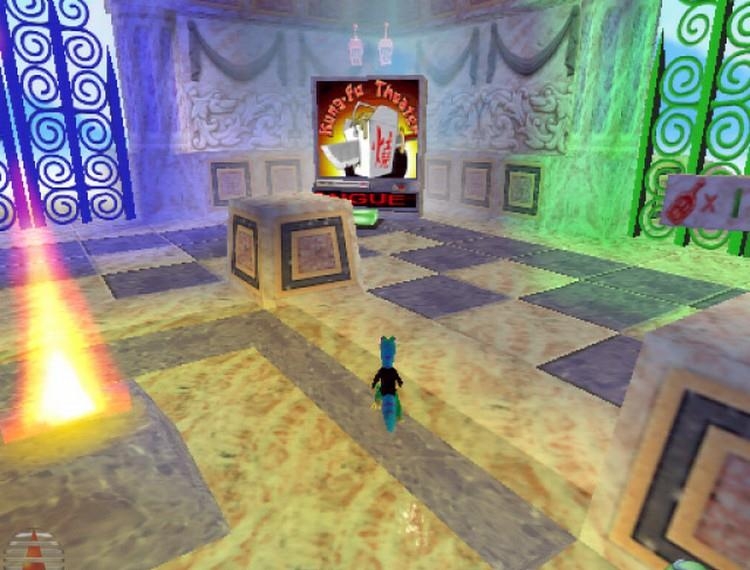 Скриншот из игры Gex 3D: Enter the Gecko под номером 4