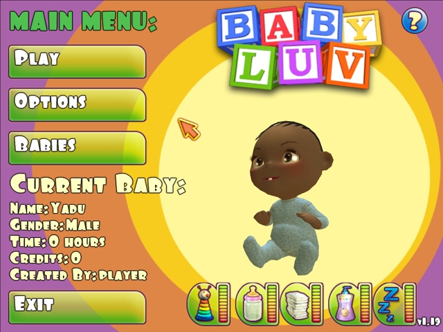 Скриншот из игры Baby Luv под номером 7