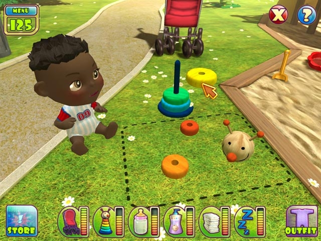 Скриншот из игры Baby Luv под номером 8