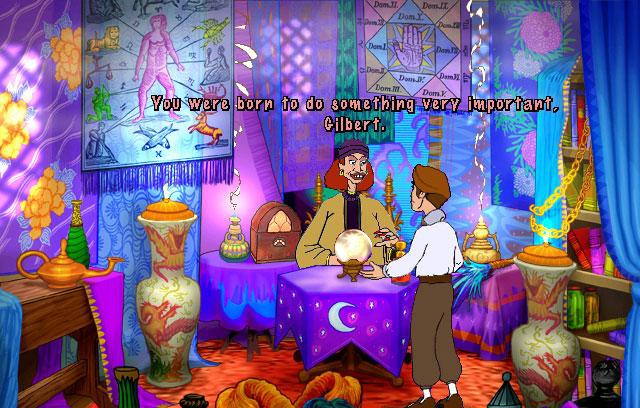 Скриншот из игры Gilbert Goodmate and the Mushroom of Phungoria под номером 10