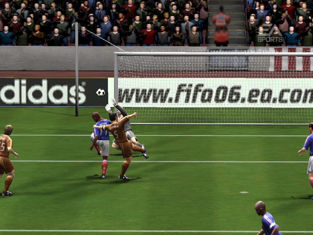Скриншот из игры FIFA 06 под номером 17