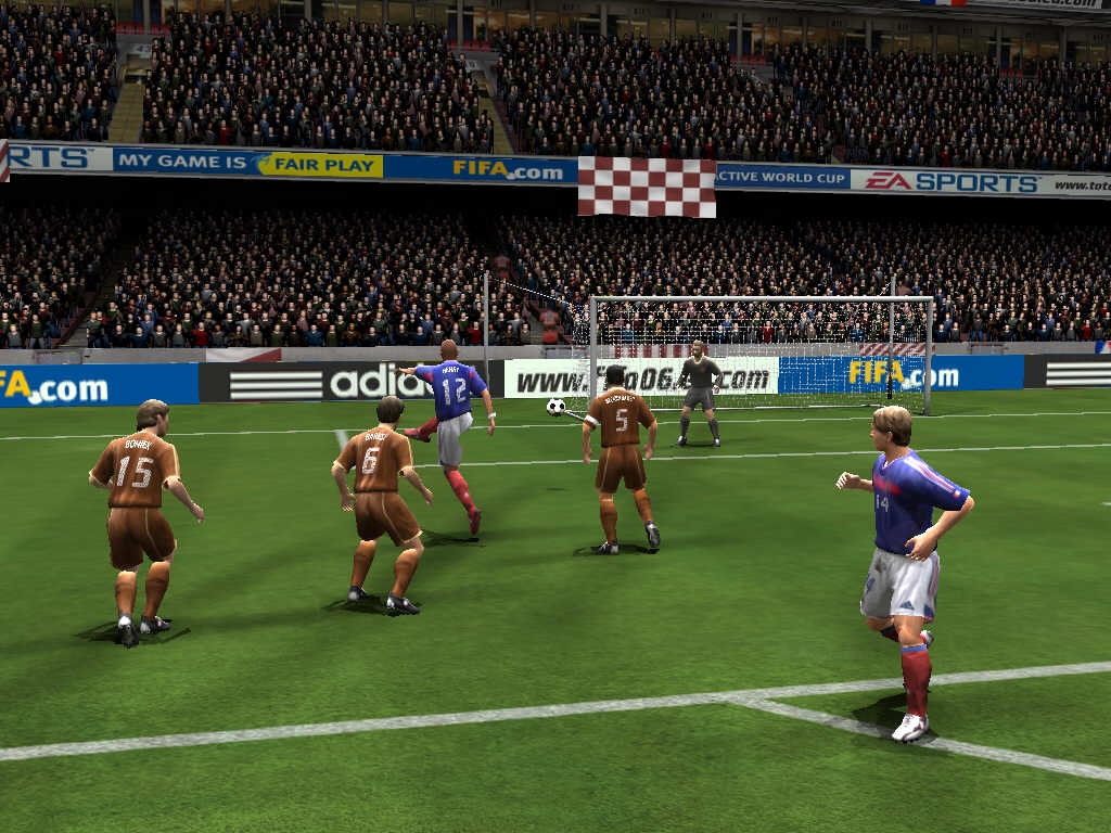 Скриншот из игры FIFA 06 под номером 19